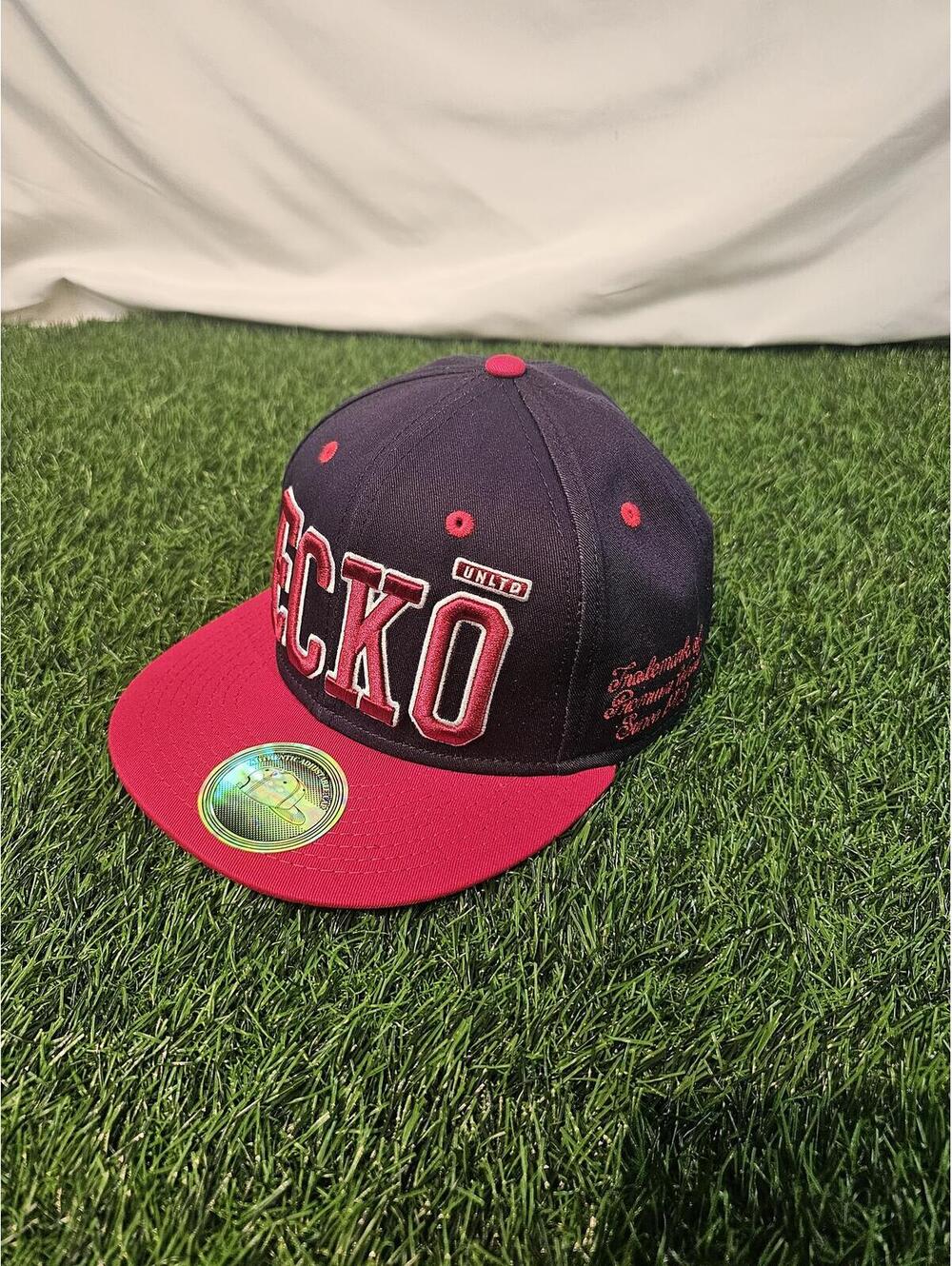 Vintage Ecko Unltd Ball Cap Hat Snapback Baseball Black red